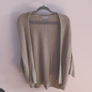 Barefoot Dreams Cozychic Lite Knit 3/4 Length Cardigan Large/X-large